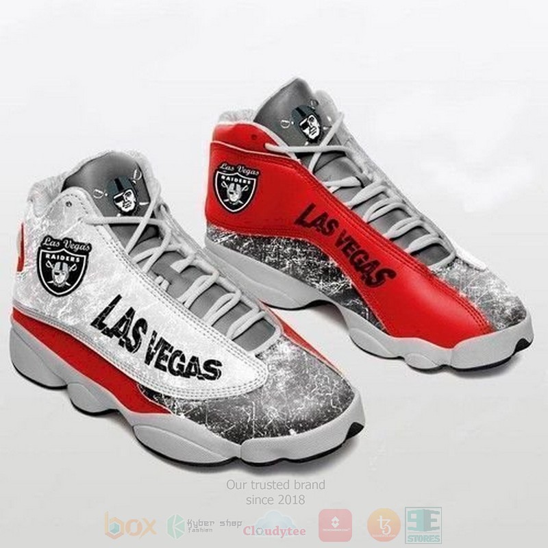 Las Vegas Raiders NFL Air Jordan 13 Shoes