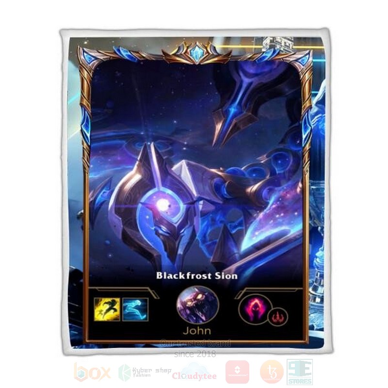 League of Legends Skarner Custom Name Sherpa Blanket