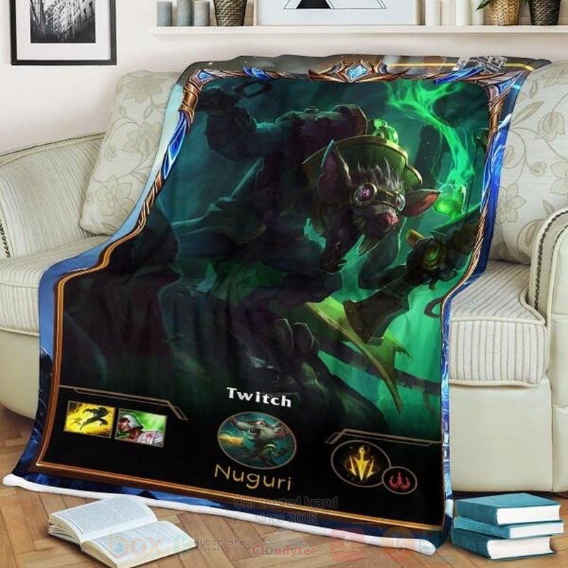 League of Legends Twitch Custom Name Sherpa Blanket 1