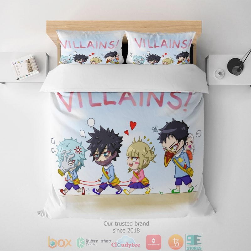 League of Villains Premium Blend Color Fusion BNHA Bedding Set 9 League of Villains Premium Blend Color Fusion BNHA Bedding Set