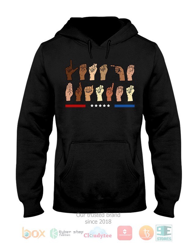 Lets Go Brandon Sign Language Shirt Hoodie 1 2 3 4 5 6 7 8