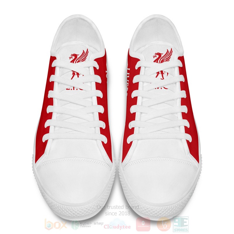 Liverpool Custom Name Low Top Canvas Shoes 1