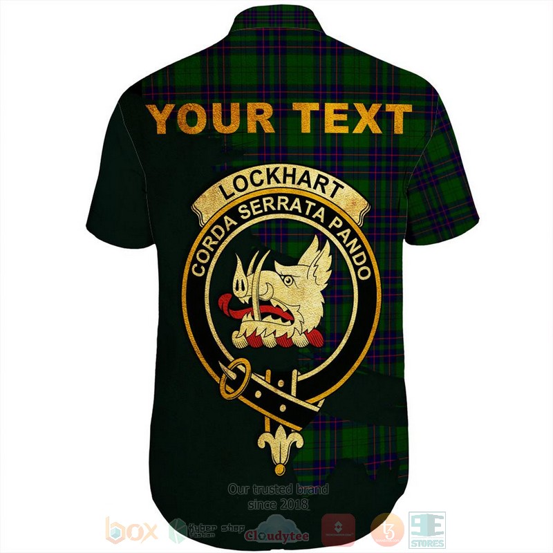 BEST Logan Ancient Tartan Crest Personalized Aloha Shirt 3 Logan Ancient Tartan Crest Custom Name Short Sleeve Hawaiian Shirt 1 2