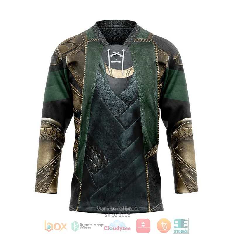Loki Laufeyson Costume Hockey Jersey Shirt 9 Loki Laufeyson Costume Hockey Jersey Shirt