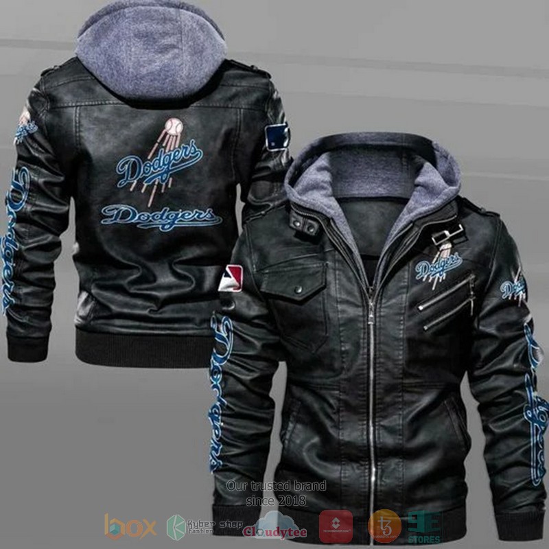 BEST MLB Los Angeles Dodgers Leather Jacket 2 Los Angeles Dodgers MLB Leather Jacket 1