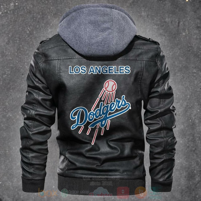 Los Angeles Dodgers MLB Motorcycle Leather Jacket