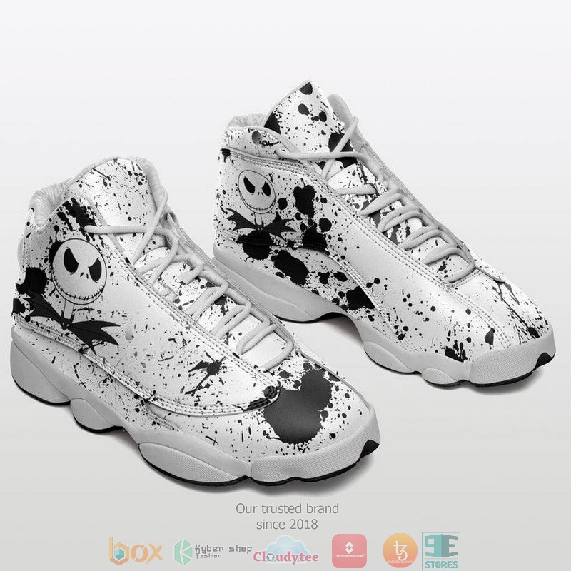 Love Jack Skellington Nightmare Before Christmas Air Jordan 13 Sneaker Shoes 3 Love Jack Skellington Nightmare Before Christmas Air Jordan 13 Sneaker Shoes