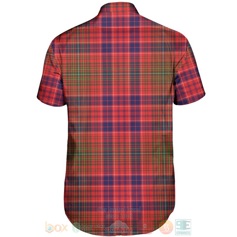 BEST Lumsden Modern Tartan Aloha Shirt 3 Lumsden Modern Tartan Short Sleeve Hawaiian Shirt 1 2