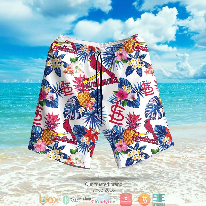 MLB St. Louis Cardinals Aloha Hawaian Summer Outfit 3 MLB St Louis Cardinals Aloha Hawaian Summer Outfit 1 2