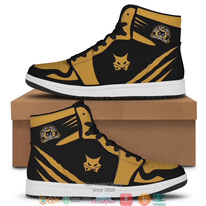 MSBY Connecting People Air Jordan High Top Sneaker