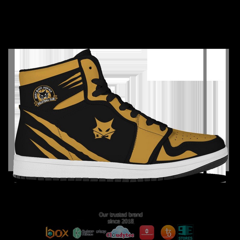 MSBY Connecting People Air Jordan High Top Sneaker 2 MSBY Connecting People Air Jordan High Top Sneaker 1