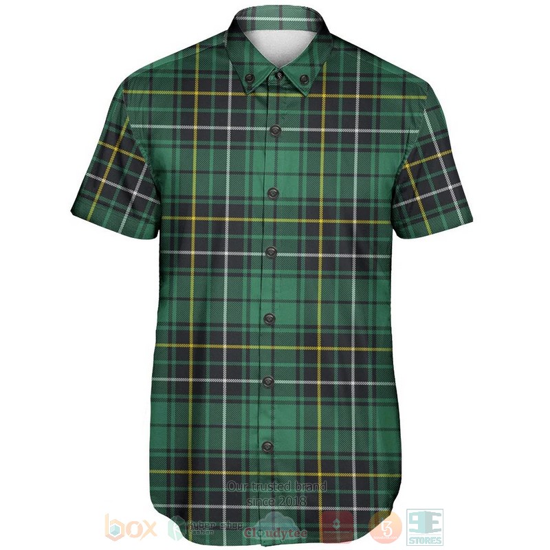 BEST MacAlpine Ancient Tartan Aloha Shirt 2 MacAlpine Ancient Tartan Short Sleeve Hawaiian Shirt 1