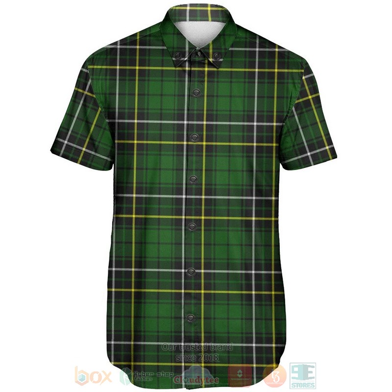BEST MacAlpine Modern Tartan Aloha Shirt 2 MacAlpine Modern Tartan Short Sleeve Hawaiian Shirt 1