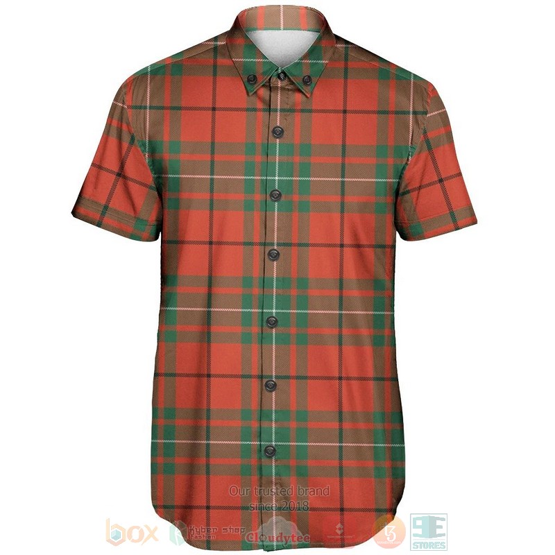 BEST MacAulay Ancient Tartan Aloha Shirt 2 MacAulay Ancient Tartan Short Sleeve Hawaiian Shirt 1
