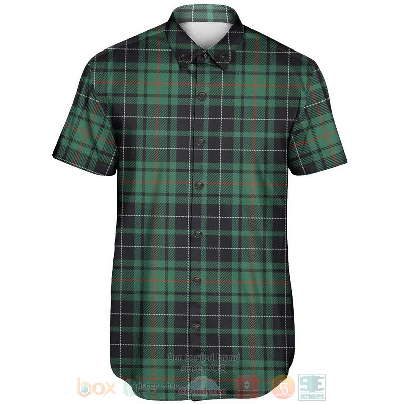 BEST MacAulay Hunting Ancient Tartan Aloha Shirt 2 MacAulay Hunting Ancient Tartan Short Sleeve Hawaiian Shirt 1