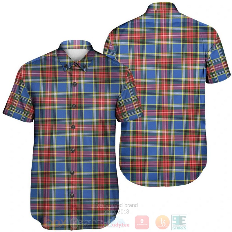 BEST MacBeth Modern Tartan Aloha Shirt 6 MacBeth Modern Tartan Short Sleeve Hawaiian Shirt