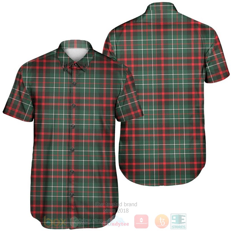 BEST MacDiarmid Modern Tartan Aloha Shirt 3 MacDiarmid Modern Tartan Short Sleeve Hawaiian Shirt