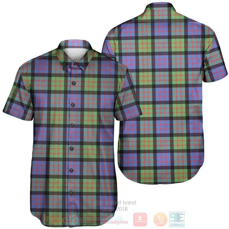 MacDonald Ancient Tartan Short Sleeve Hawaiian Shirt