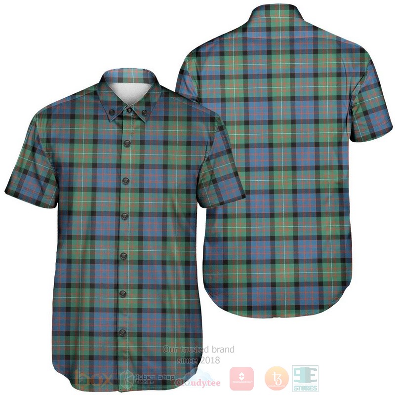 MacDonnell of Glengarry Ancient Tartan Short Sleeve Hawaiian Shirt