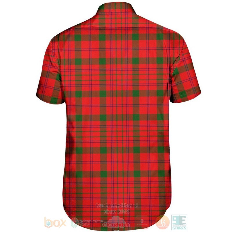 BEST MacDonnell of Keppoch Modern Tartan Aloha Shirt 3 MacDonnell of Keppoch Modern Tartan Short Sleeve Hawaiian Shirt 1 2
