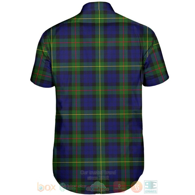 BEST MacEwen Modern Tartan Aloha Shirt 3 MacEwen Modern Tartan Short Sleeve Hawaiian Shirt 1 2