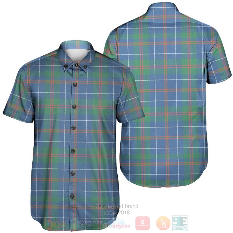 MacHardy Ancient Tartan Short Sleeve Hawaiian Shirt