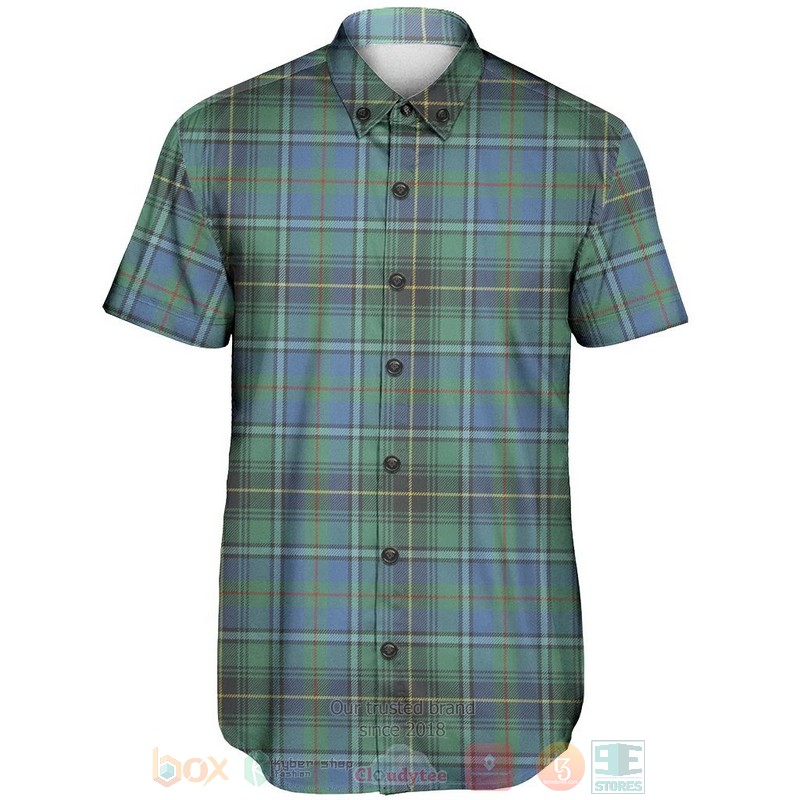 BEST MacInnes Ancient Tartan Aloha Shirt 2 MacInnes Ancient Tartan Short Sleeve Hawaiian Shirt 1