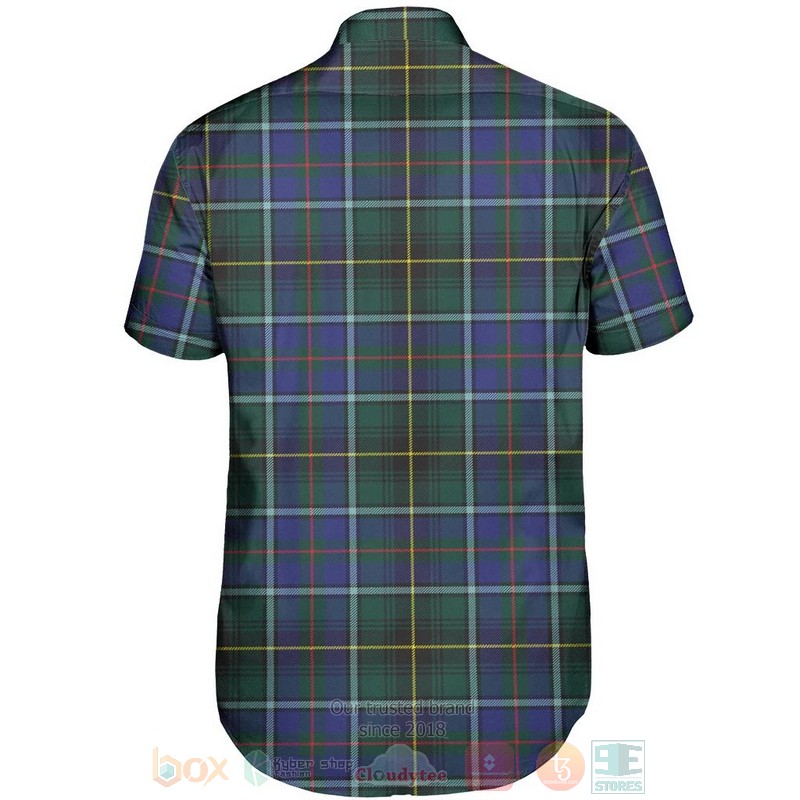 BEST MacInnes Modern Tartan Aloha Shirt 3 MacInnes Modern Tartan Short Sleeve Hawaiian Shirt 1 2