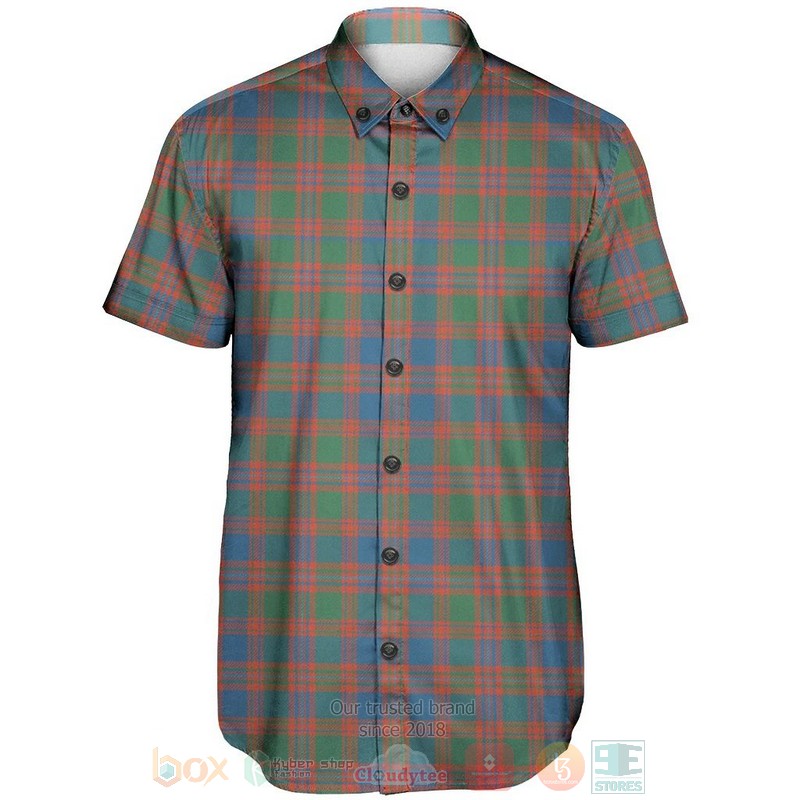 BEST MacIntyre Ancient Tartan Aloha Shirt 2 MacIntyre Ancient Tartan Short Sleeve Hawaiian Shirt 1