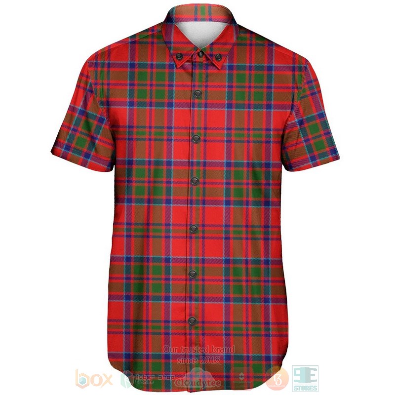 BEST MacKillop Tartan Aloha Shirt 2 MacKillop Tartan Short Sleeve Hawaiian Shirt 1