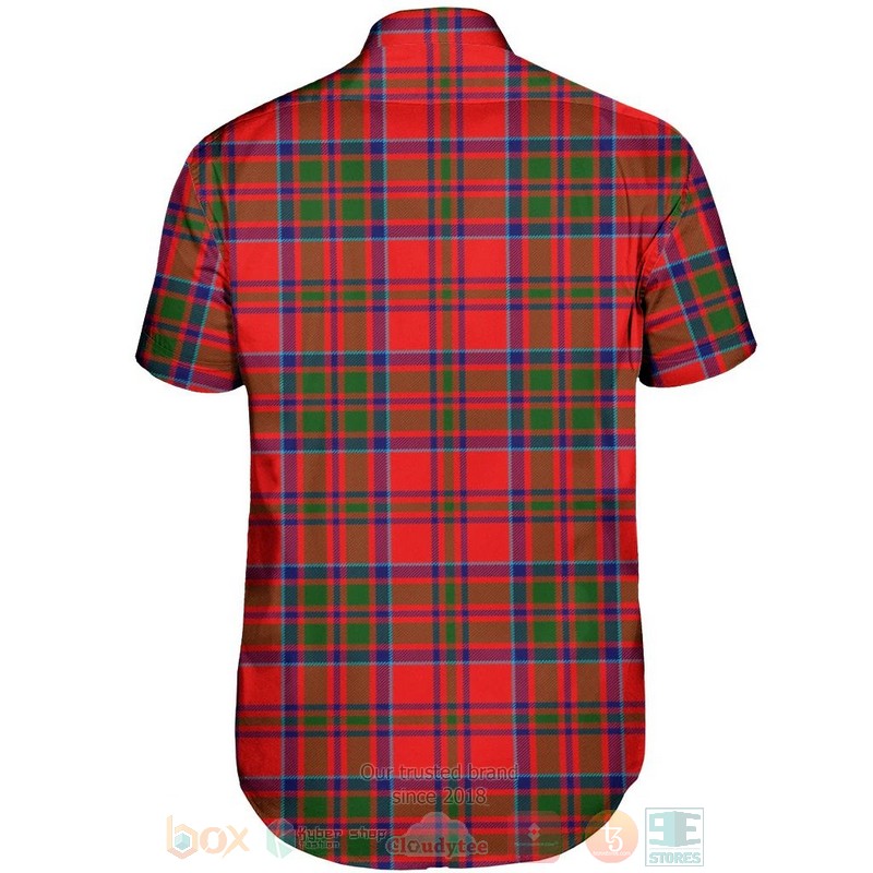 BEST MacKillop Tartan Aloha Shirt 3 MacKillop Tartan Short Sleeve Hawaiian Shirt 1 2
