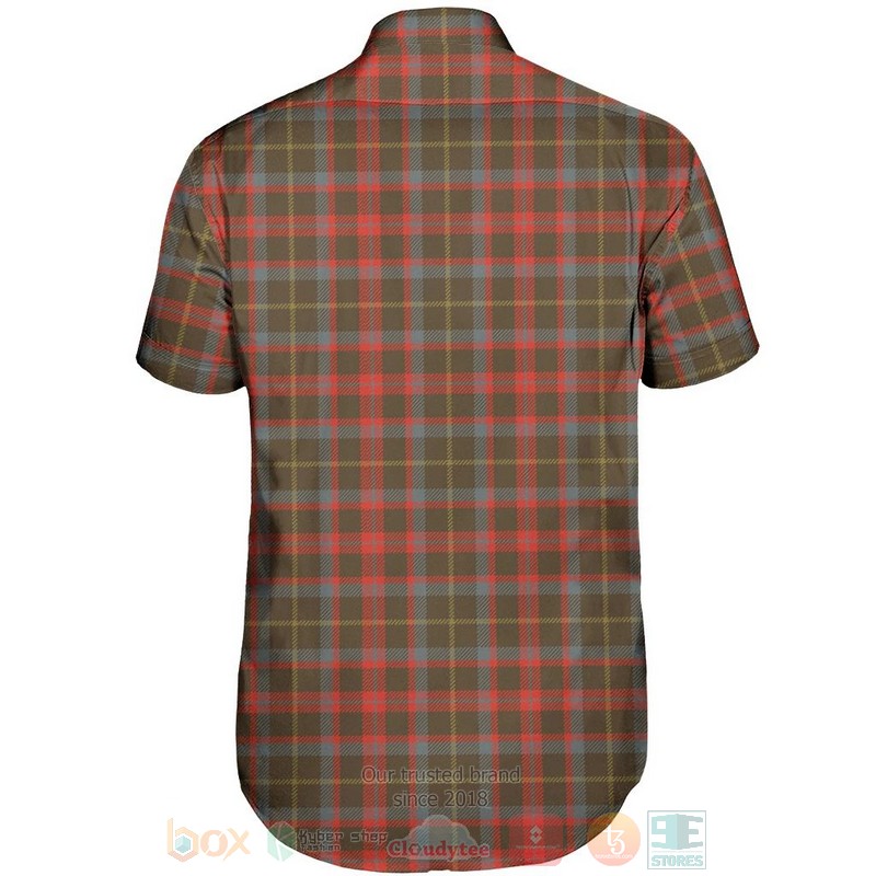 BEST MacKintosh Hunting Weathered Tartan Aloha Shirt 3 MacKintosh Hunting Weathered Tartan Short Sleeve Hawaiian Shirt 1 2