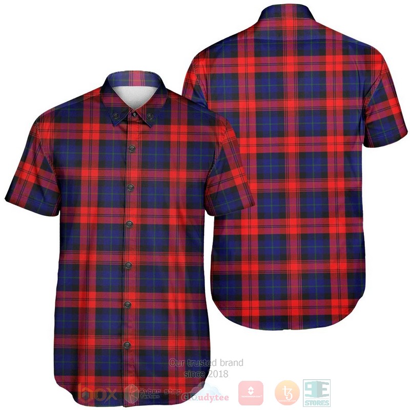 MacLachlan Modern Tartan Short Sleeve Hawaiian Shirt