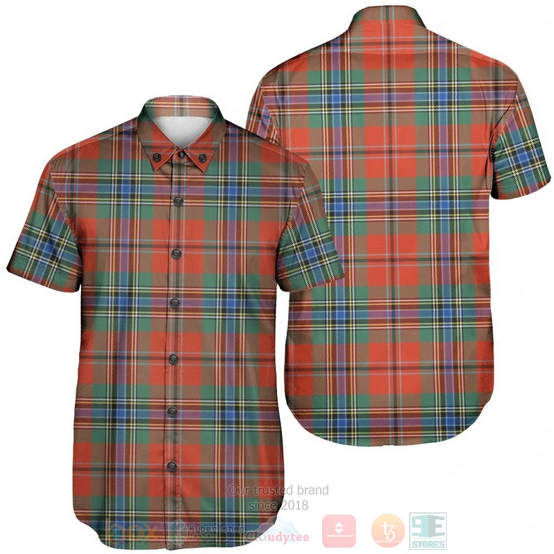 BEST MacLean of Duart Ancient Tartan Aloha Shirt 6 MacLean of Duart Ancient Tartan Short Sleeve Hawaiian Shirt