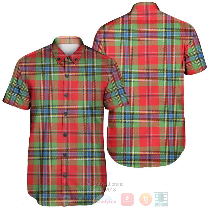 BEST MacLean of Duart Modern Tartan Aloha Shirt 7 MacLean of Duart Modern Tartan Short Sleeve Hawaiian Shirt