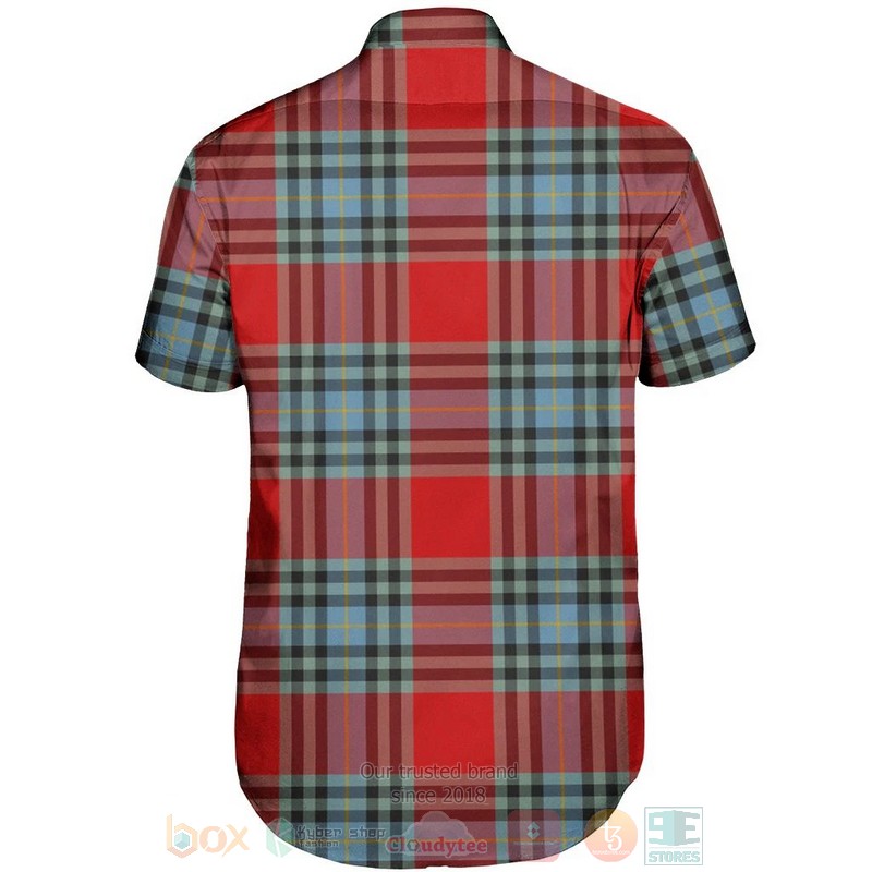 BEST MacLeay Tartan Aloha Shirt 3 MacLeay Tartan Short Sleeve Hawaiian Shirt 1 2