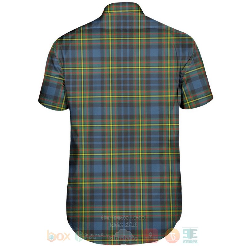 BEST MacLellan Ancient Tartan Aloha Shirt 3 MacLellan Ancient Tartan Short Sleeve Hawaiian Shirt 1 2