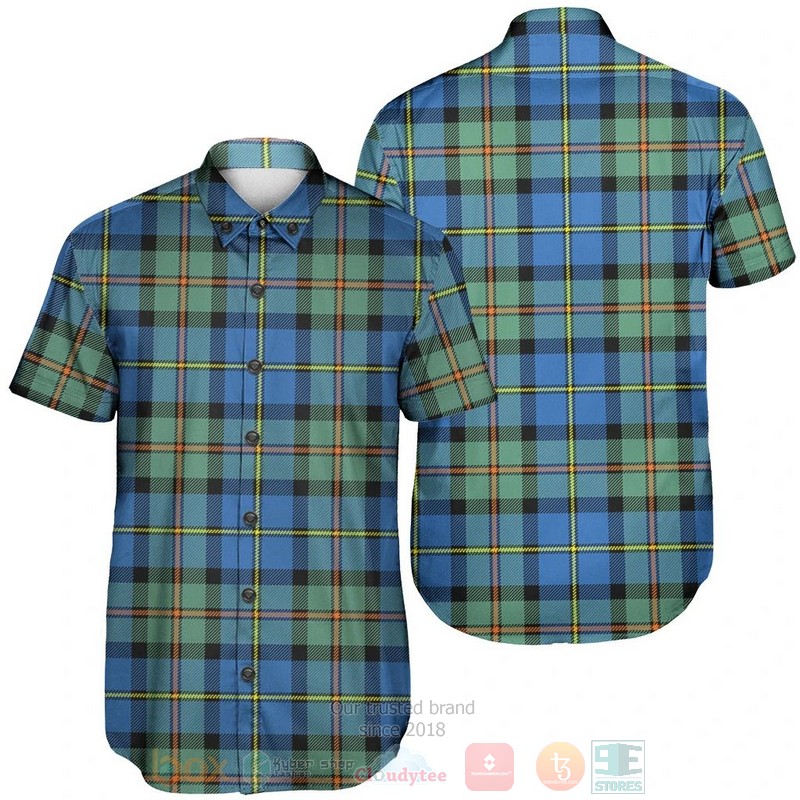 MacLeod of Harris Ancient Tartan Short Sleeve Hawaiian Shirt