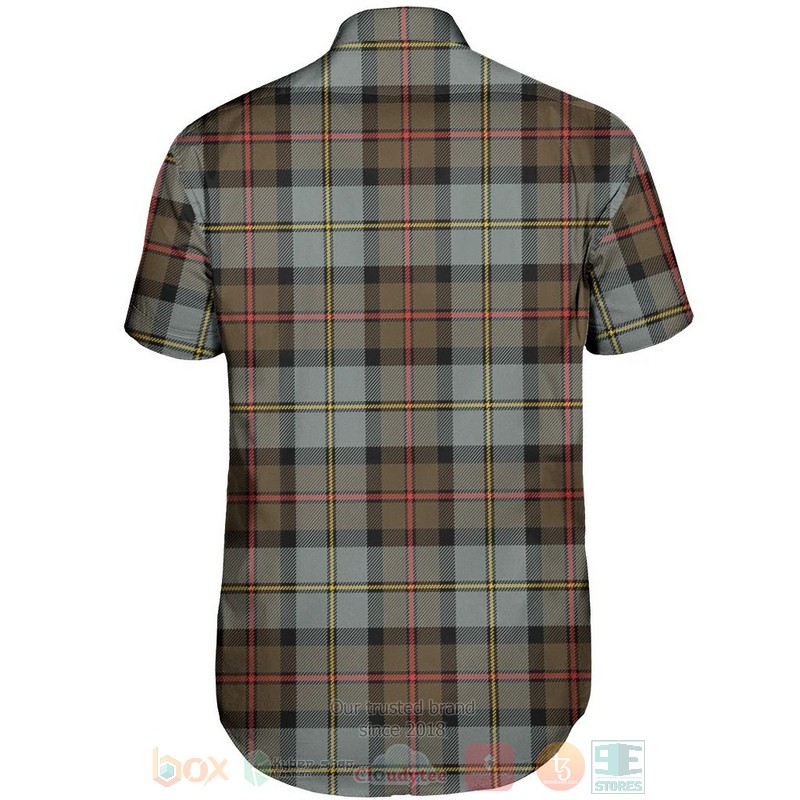 BEST MacLeod of Harris Weathered Tartan Aloha Shirt 3 MacLeod of Harris Weathered Tartan Short Sleeve Hawaiian Shirt 1 2