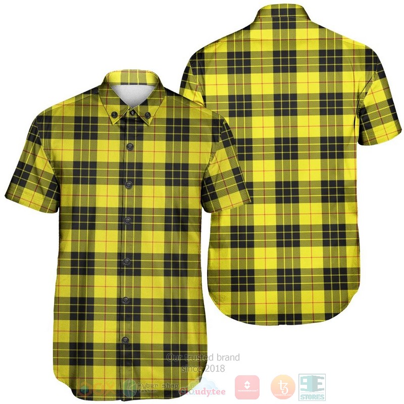 MacLeod of Lewis Modern Tartan Short Sleeve Hawaiian Shirt