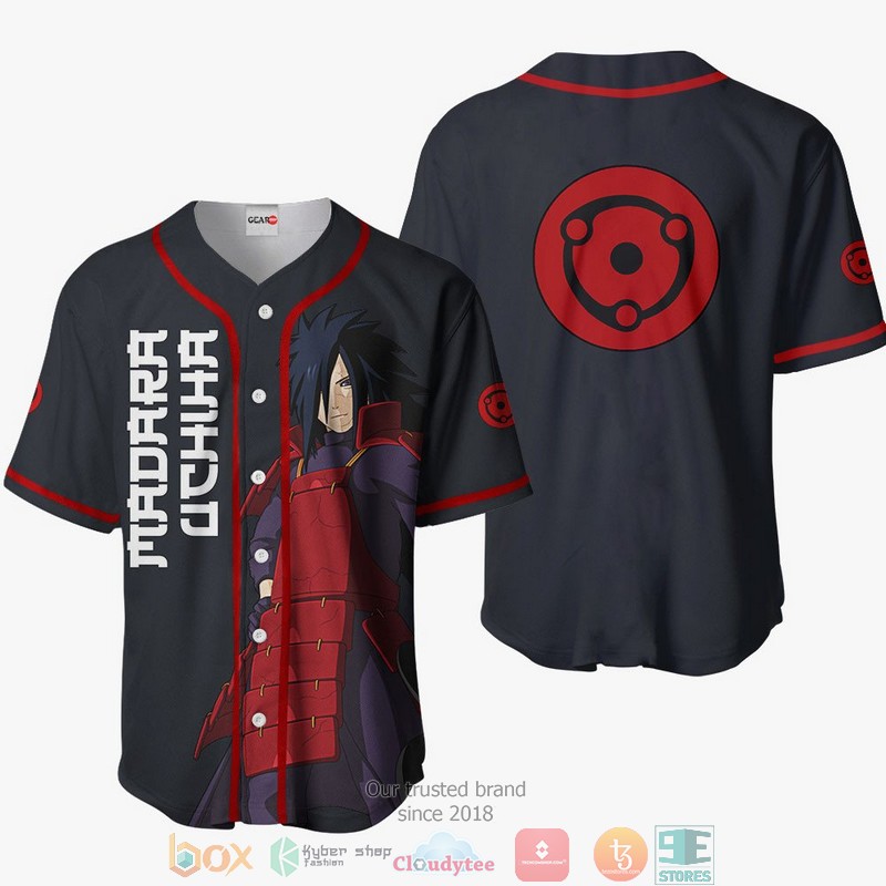 Madara Uchiha Naruto Baseball Jersey Shirt
