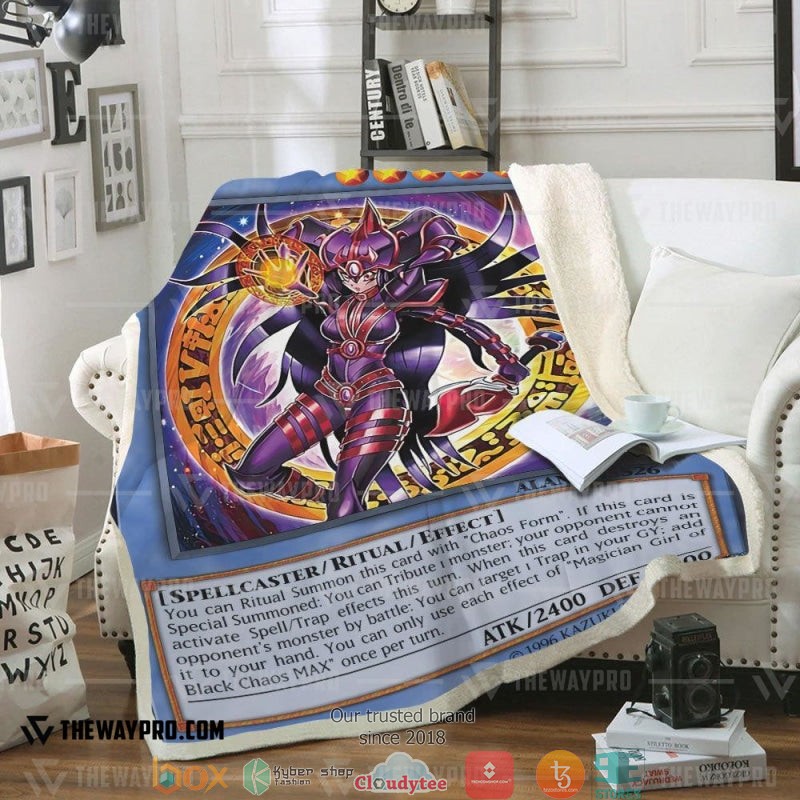 Magician Girl Of Black Chaos MAX Soft Blanket