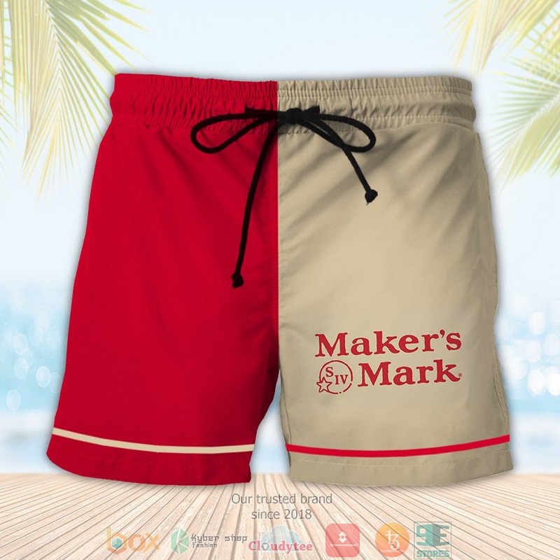 Maker's Mark Hawaiian Beach Short 1 Makers Mark Hawaiian Beach Short
