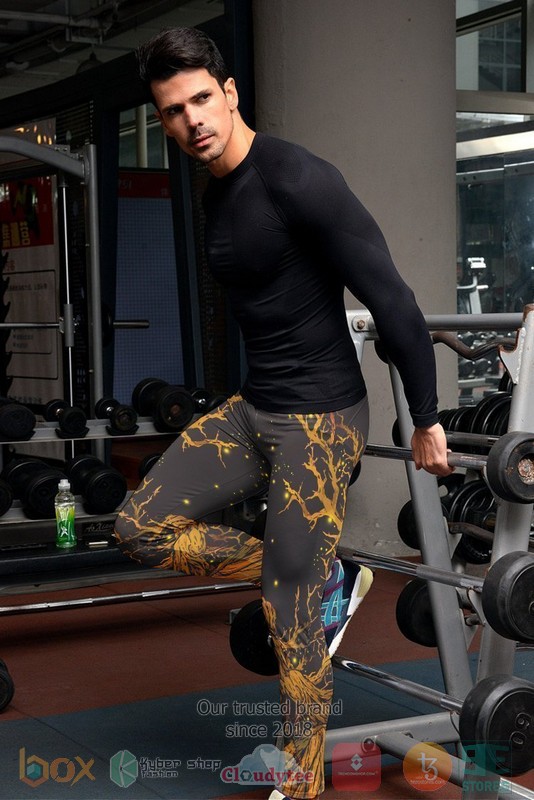NEW Mandala Groot Unisex Leggings Tights 9 Mandala Groot Unisex Leggings 1 2 3 4 5 6 7 8