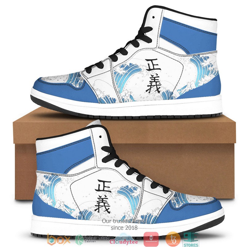 Marines Air Jordan High Top Sneaker