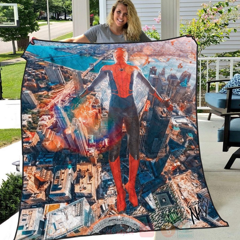 Marvel Friendly Neighborhood Hero Signed Quilt 1 2 3 4 5
