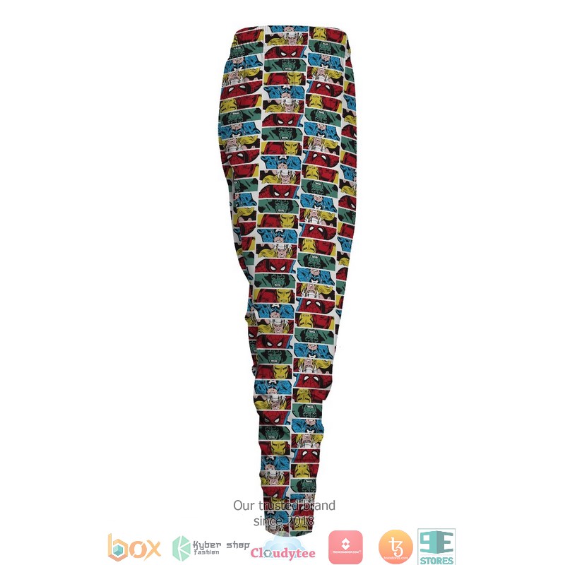 Marvel Heroes Jogger Pants 3 Marvel Heroes Jogger Pants 1 2