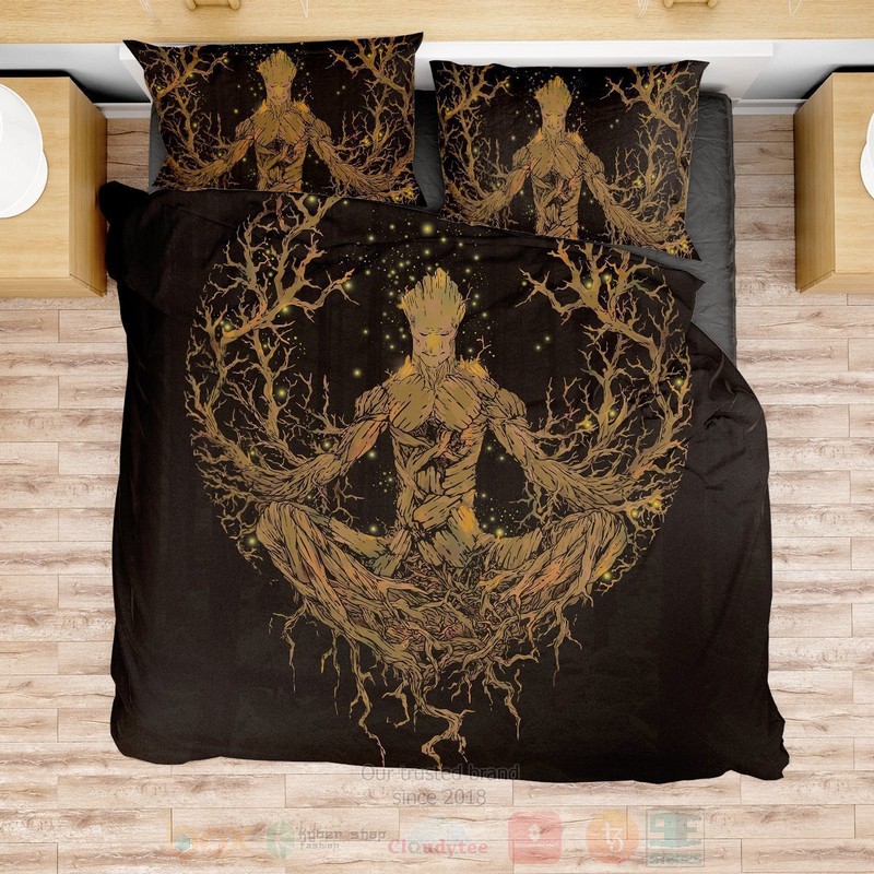 Marvel Mandala Groot Bedding Set 1