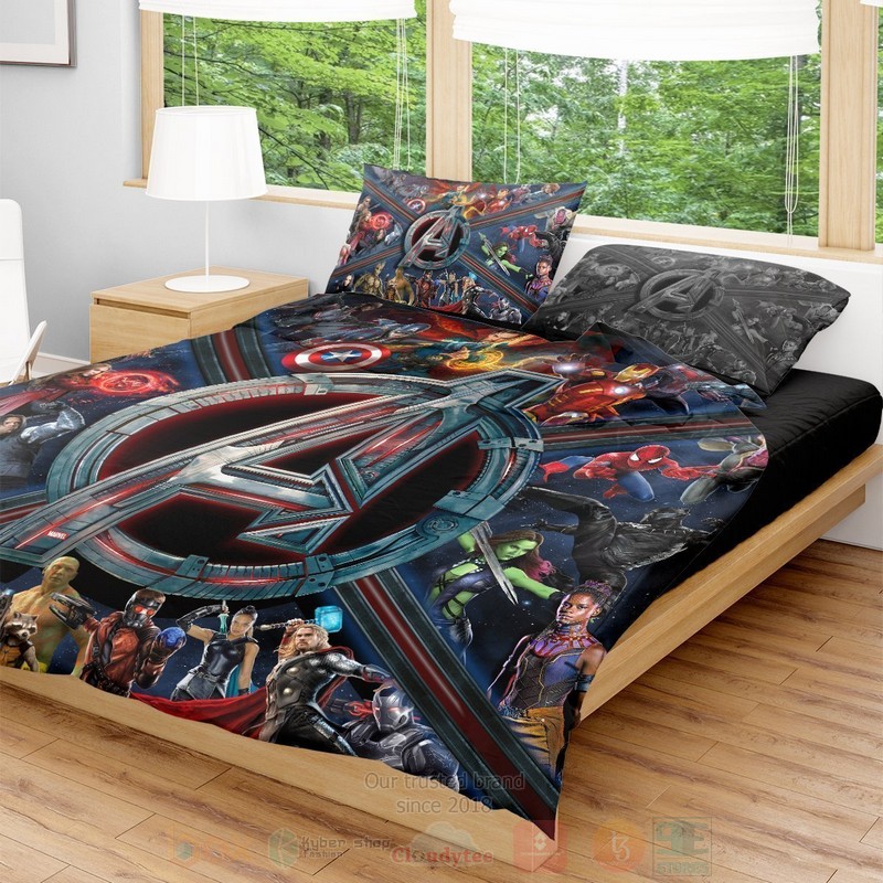 BEST Marvel Mightiest Heroes Duvet Cover Bed Sets 4 Marvel Mightiest Heroes Bedding Set 1 2 3