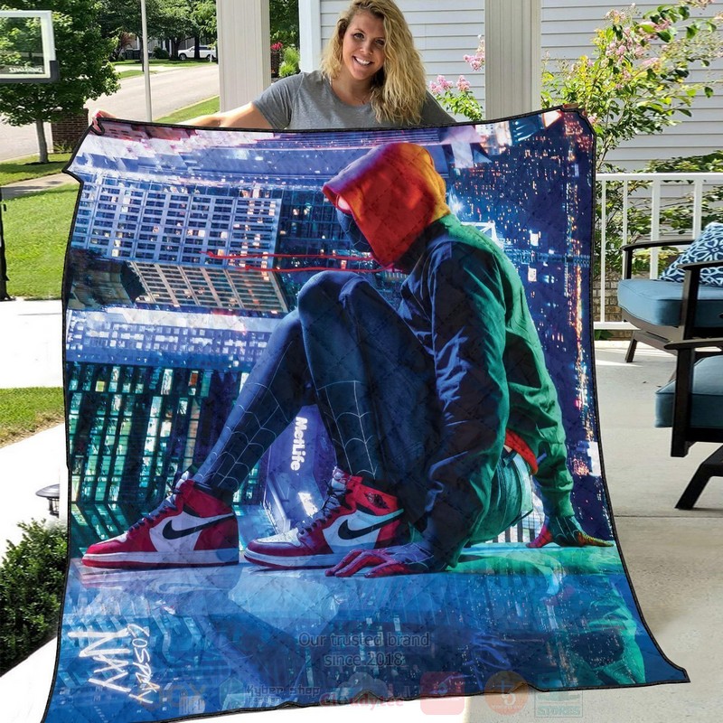 Marvel Spider Man Leap Of Faith Signed Quilt 1 2 3 4 5